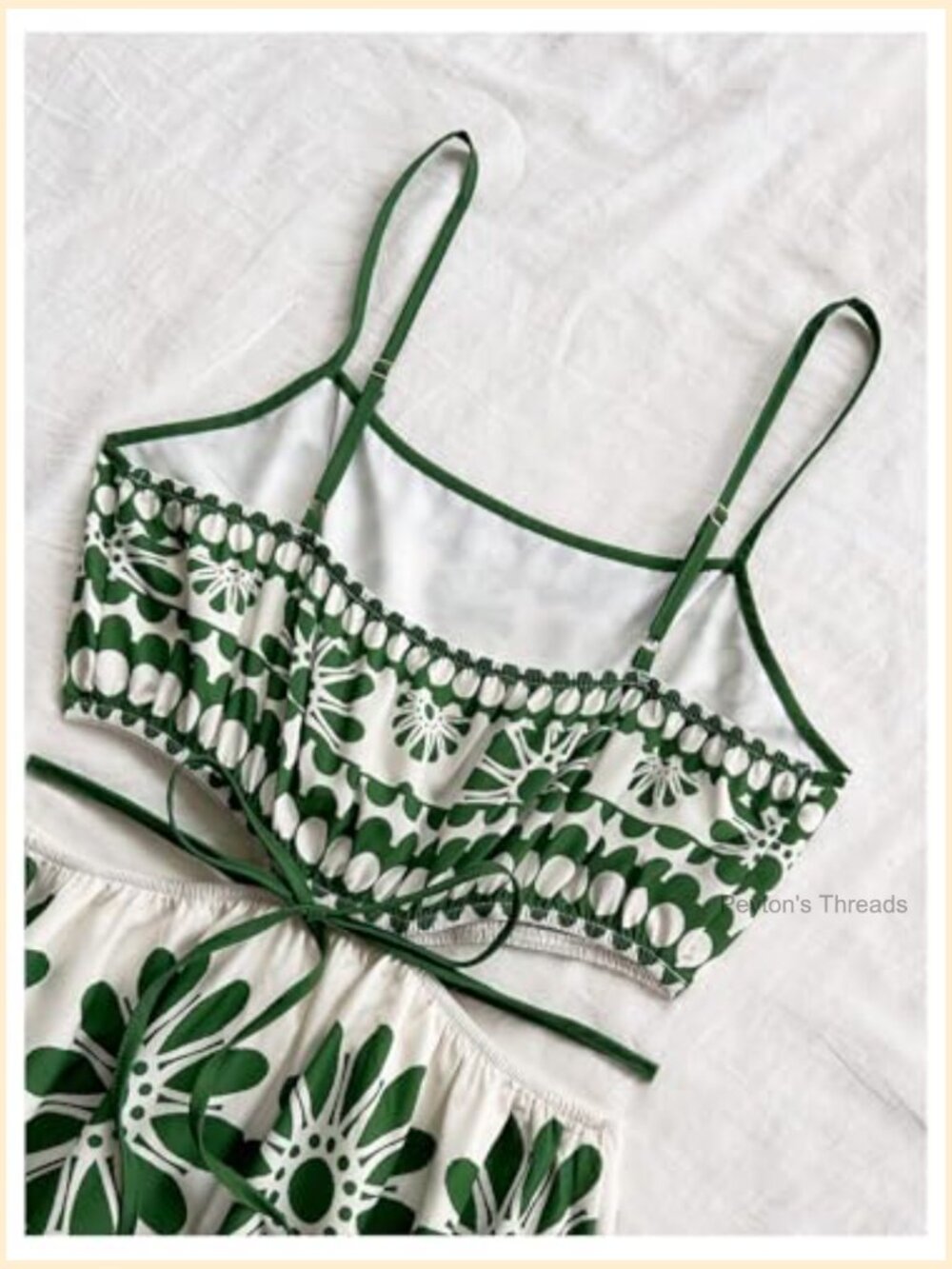 Cut Out Spaghetti Strap Midi Dress Flowy Beach Vacation - Picture 4 of 5